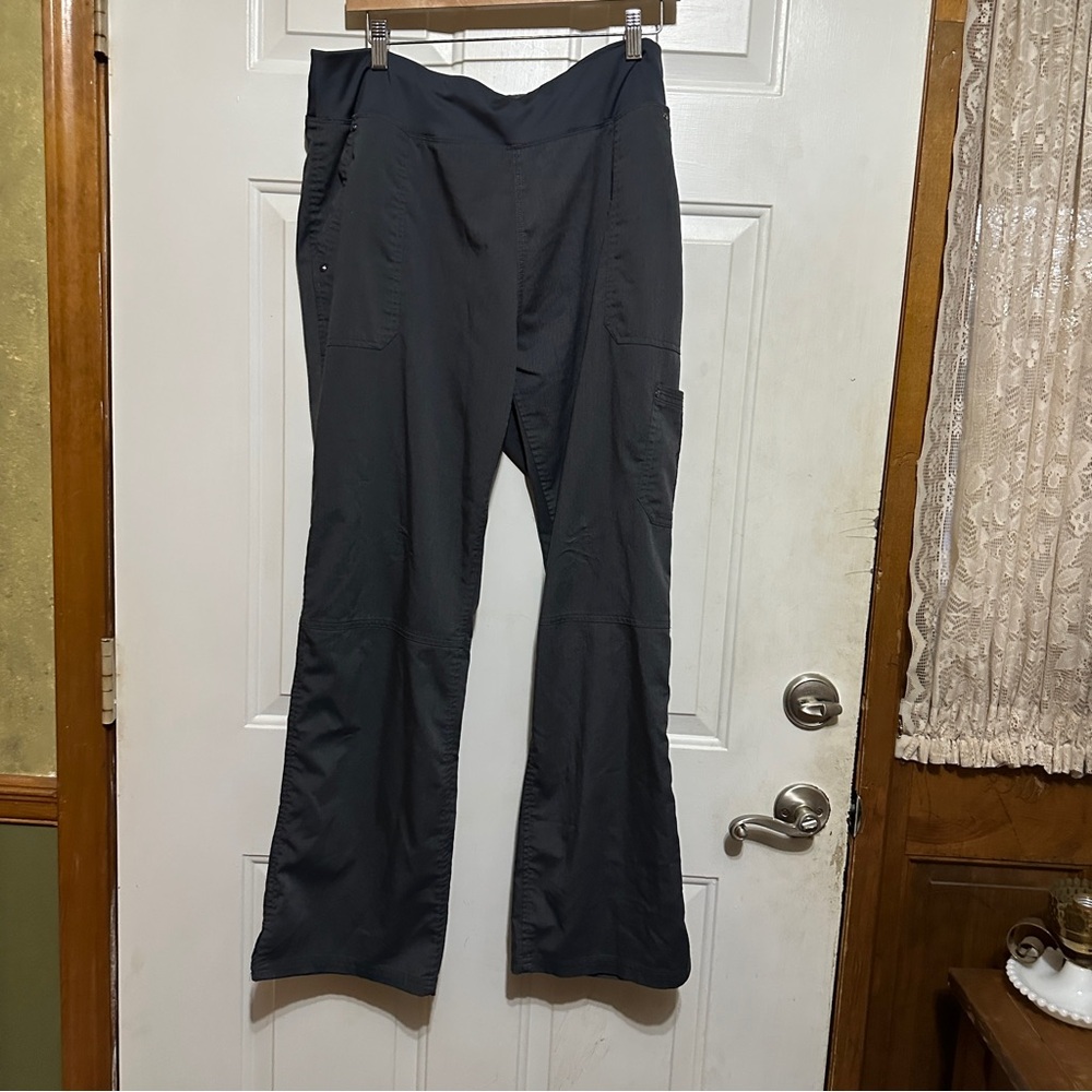 Healing‎ Hands Purple Label Women's Scrubs Tori Pant 9133 DARK GREY Large Tall